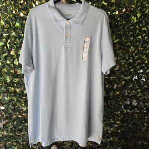 Goodfellow & Co Soft Blue The Every Wear Polo Men's Size XL NWT 30% Recycled